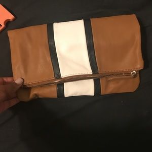 Color block Clutch